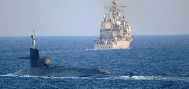 ABD’nin güdümlü füze denizaltısı Hürmüz Boğazı’nı geçti