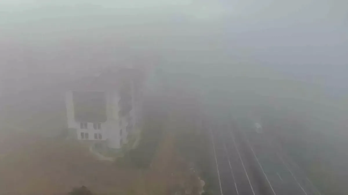 Kastamonu'da sis etkili oluyor