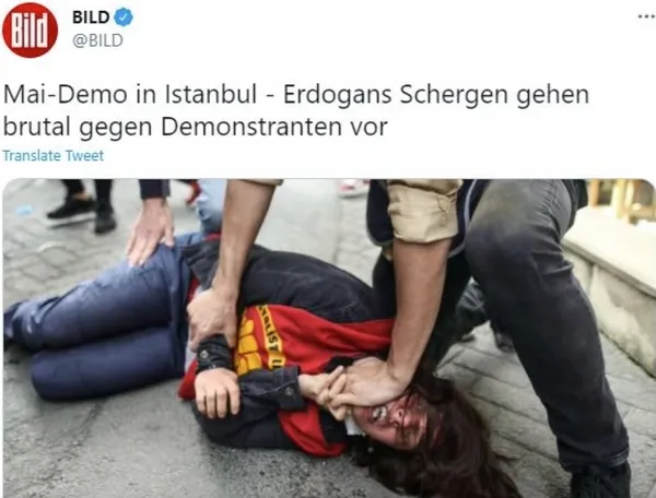 Alman basınından Türk polisine alçak saldırı - 2