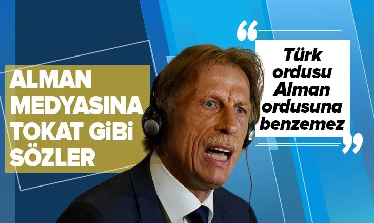 Christoph Daum'dan Almanlara tokat gibi cevap