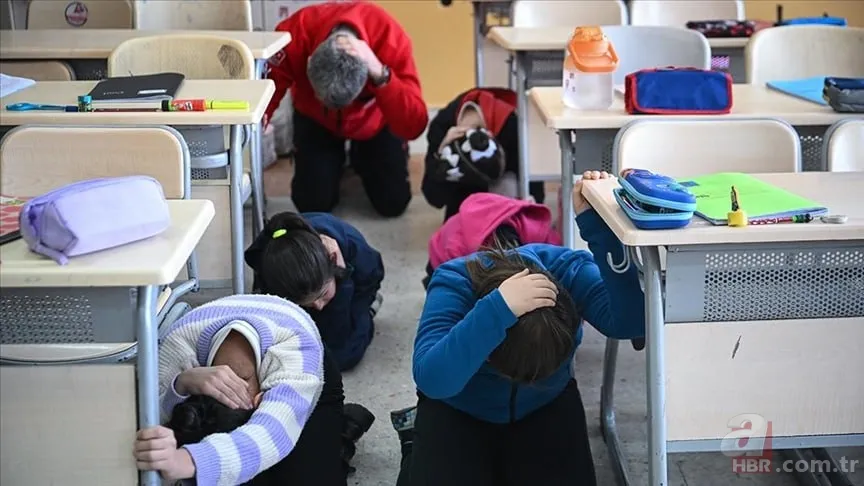 Okullarda deprem tatbikatı bugün saat kaçta? MEB deprem anı tahliye tatbikatı nedir, nasıl yapılır? 1