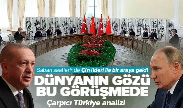 Dünyanın gözü Başkan Recep Tayyip Erdoğan Vladimir Putin zirvesinde! Çarpıcı Türkiye analizi