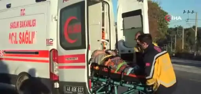 Muğla Menteşe'de trafik kazası: 4 yaralı