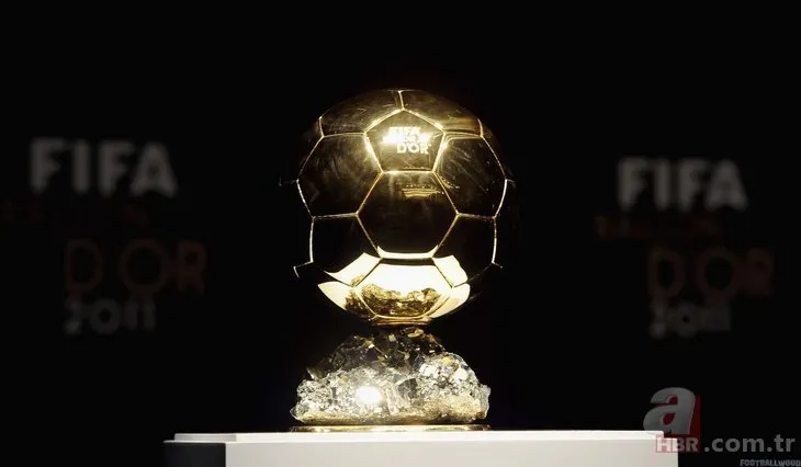 Dünyada yılın en iyi futbolcusuna verilen Ballon d'Or Altın Top ödülü için adaylar açıklandı
