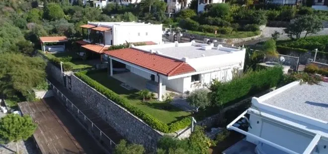 Sözcü yazarı Yılmaz Özdil’in Bodrum’daki kaçak villası SABAH Drone’u ile havadan görüntüledi