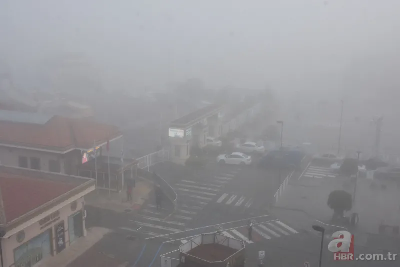 Yoğun sis geçit vermedi! Çanakkale Boğazı gemi trafiğine kapandı 9