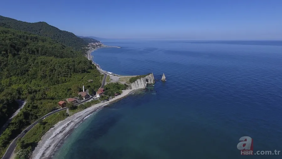 Karadeniz'in doğa harikası koyları ziyaretçilerini bekliyor 13