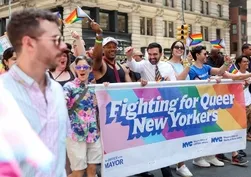 New York Belediye Başkanı Mamdani, sapkın LGBT yürüyüşüne katıldı
