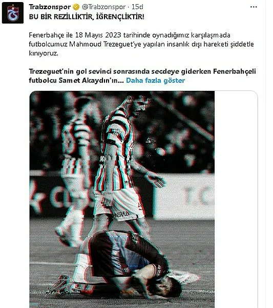 Fenerbahçeli Samet Akaydin PFDK’ya sevk edildi