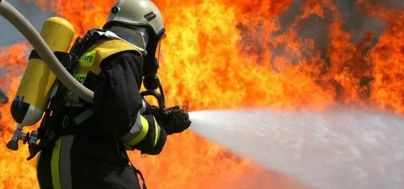 Kütahya'da fabrika yangını