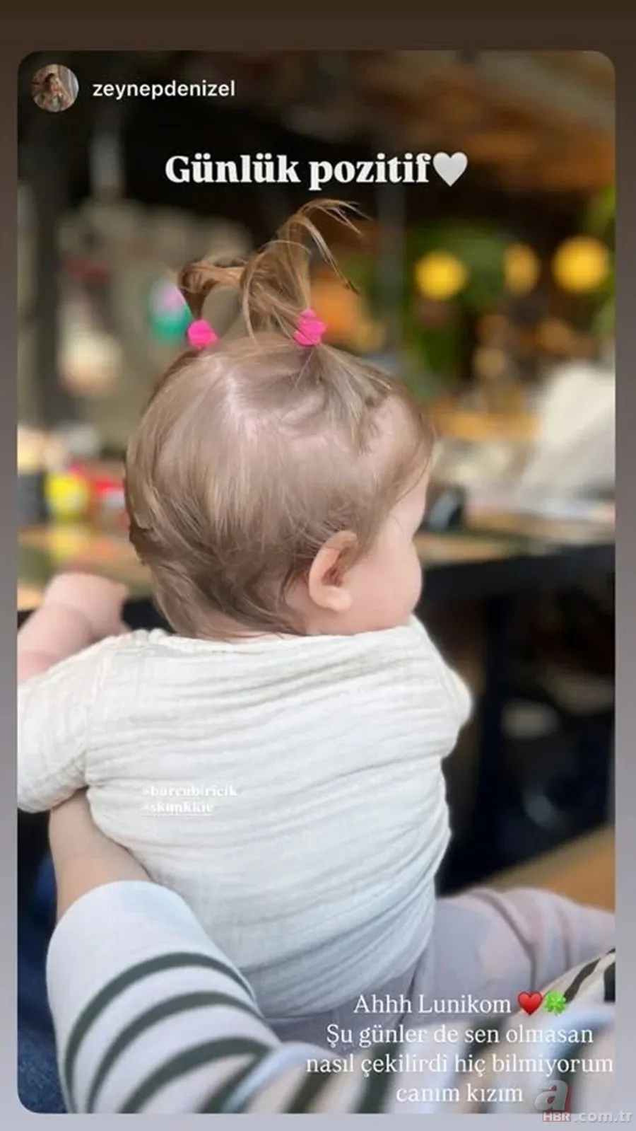 Burcu Biricik 9 aylık kızı Luna'nın son halini paylaştı 7