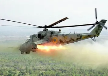Irak'ta askeri helikopter düştü