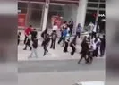 Öğrenciler yumruk yumruğa kavgaya tutuştu