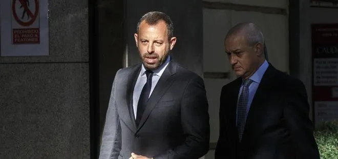 Sandro Rosell, kara para aklamadan gözaltında