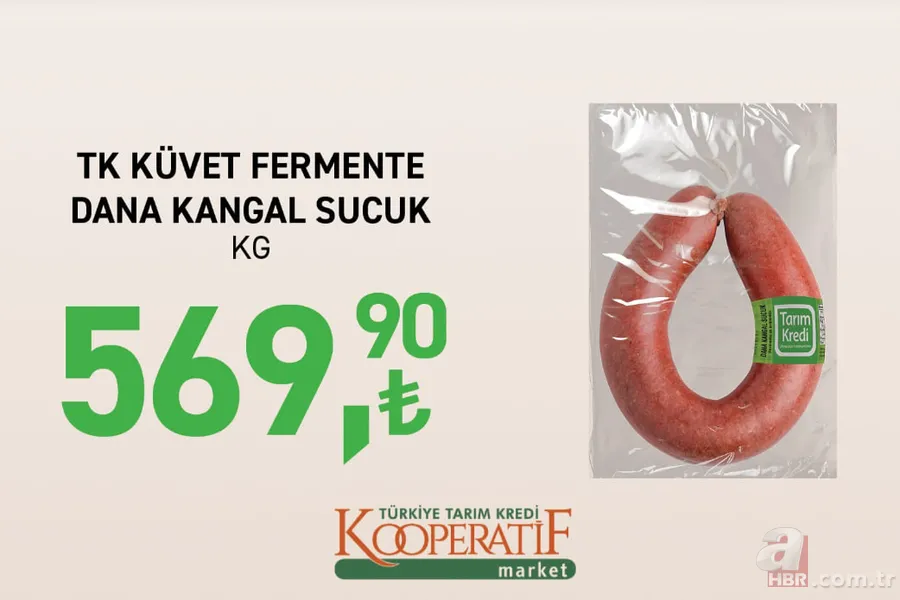 Tarım Kredi'de Büyük Aralık İndirimi Başladı! Tavuk 74 TL, Karadeniz Çay 142.90 TL, 40'lı Tuvalet Kağıdı 209.90 TL... 3
