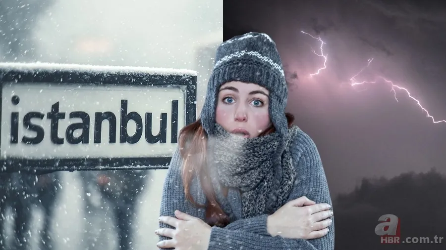 Beyaz örtü için geri sayım başladı! Önce sağanak sonra kar geliyor: İstanbul, Ankara... 1