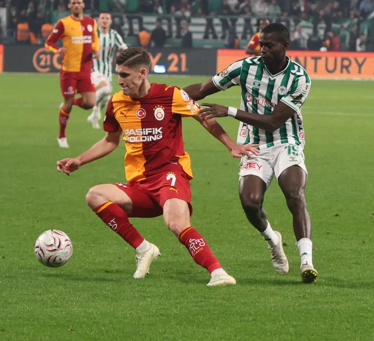 Galatasaray, Konyaspor'u 4-0 mağlup etti! Liderden farklı galibiyet - 6