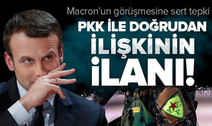 Suriye muhalefetinden terör örgütü PYD/YPG ile görüşen Fransa Cumhurbaşkanı Macron’a tepki: Terör örgütü PKK ile doğrudan ilişkinin ilanıdır