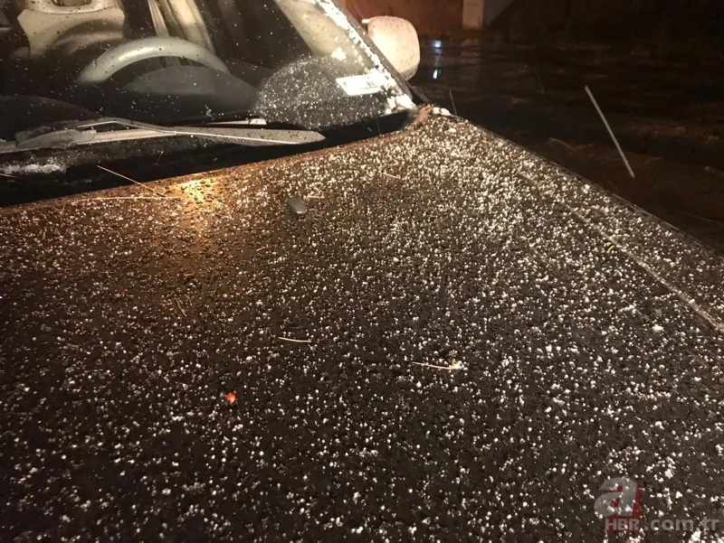 Kar yağışı yurda giriş yaptı! Edirne'de kar yağışı başladı... 2