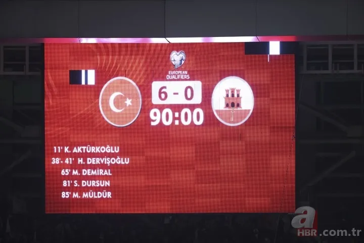 Cebelitarık'ı 6-0 yenen Türkiye 2022 Dünya Kupası'na nasıl gider? İşte tüm ihtimaller 9