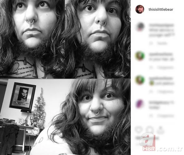 Sakallı kadın görenleri şaşırtıyor! Ölüm tehditleri... 6