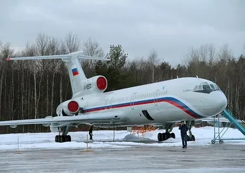 "Uçan tabut" Tupolev TU-154