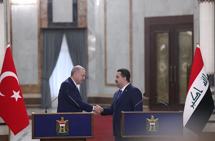 Başkan Recep Tayyip Erdoğan’a tarihi ziyaret: Irak’a PKK ile mücadelede destek olmaya hazırız