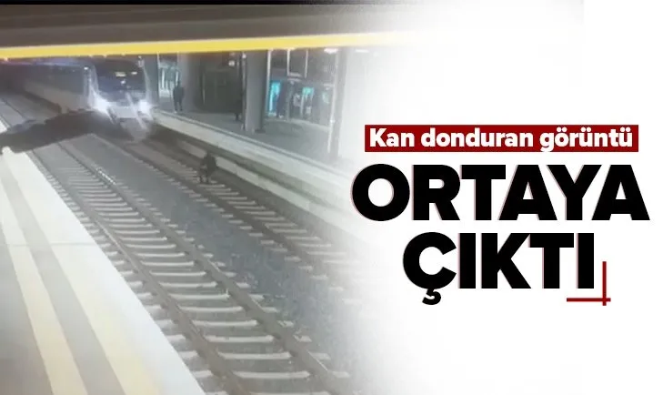 Marmaray’daki intiharın görüntüleri ortaya çıktı