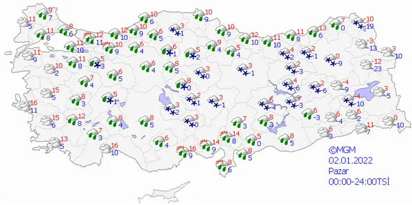 Yılbaşında kar yağacak mı? Meteoroloji uzmanından flaş uyarı! İşte 5 günlük hava durumu