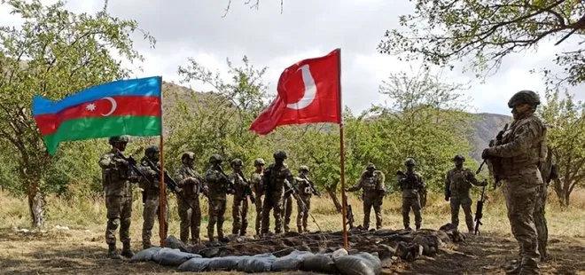 Azerbaycan ve Türkiye ordusundan Laçın’da askeri tatbikat