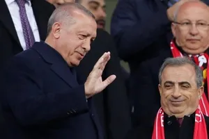 Başkan Erdoğan, Türkiye-Moldova maçında