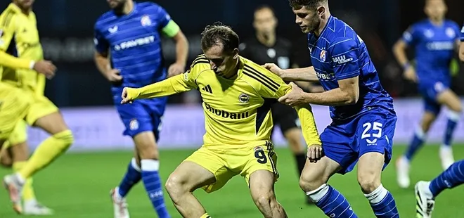 Fenerbahçe UEFA Avrupa Ligi’ne Dinamo Zagreb mağlubiyetiyle başladı