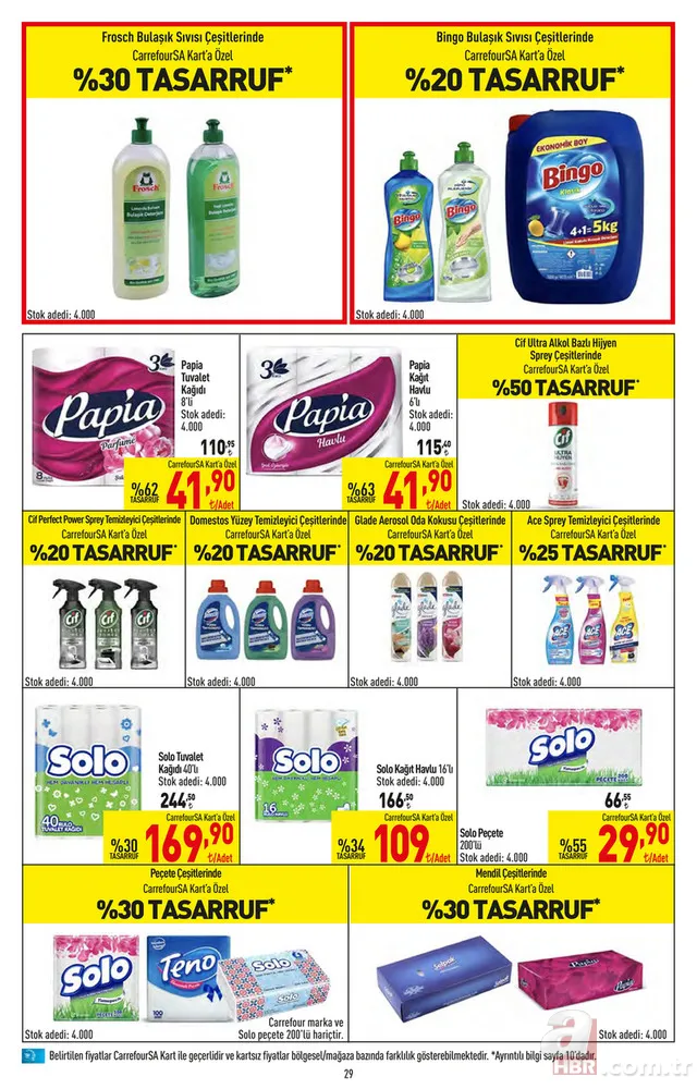 CarrefourSA 26 Eylül indirim kataloğu yayınladı! Carrefour’da bu hafta yüzlerce ürün için indirim başladı! 22