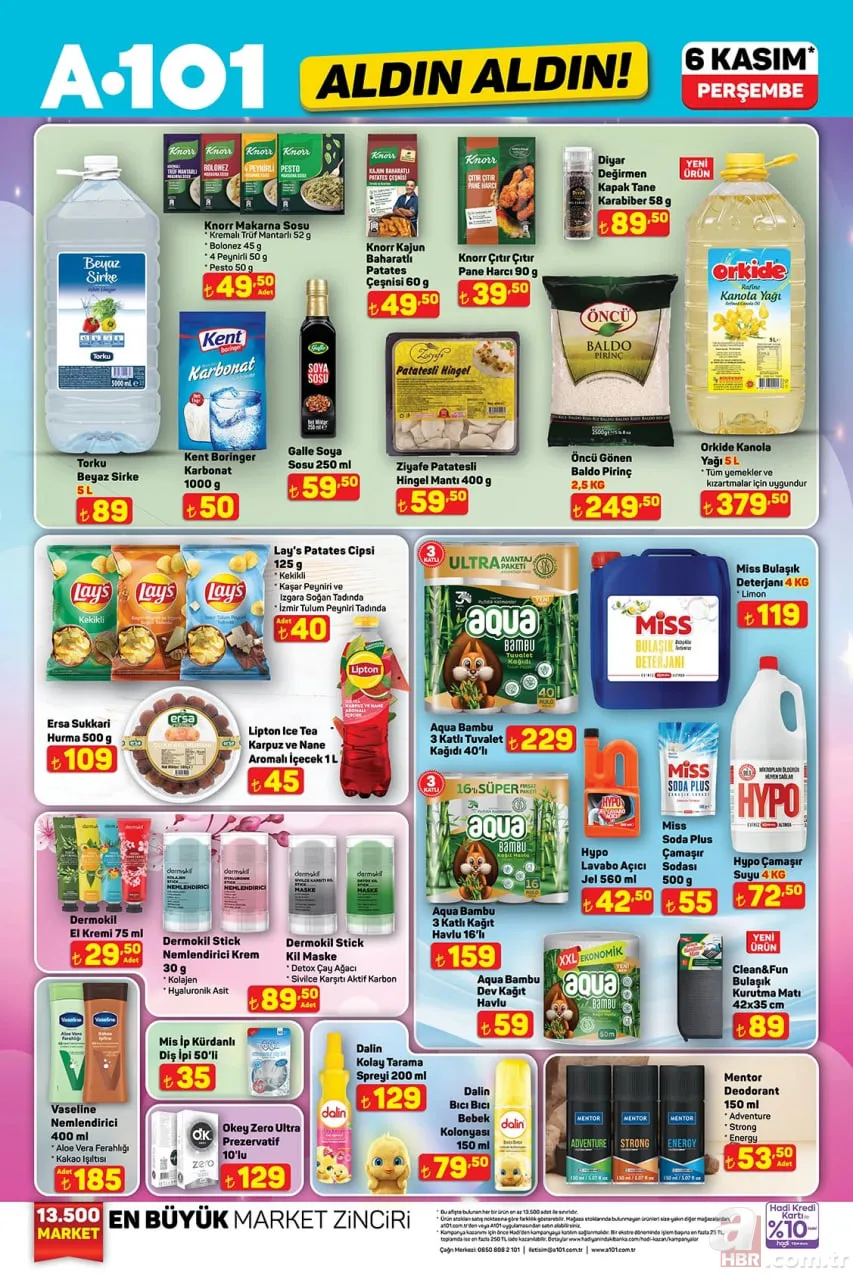 A101 indirimleri başlıyor! 6 Kasım’da hangi ürünler indirimde? Çamaşır makinesi, buzdolabı, perde… 3