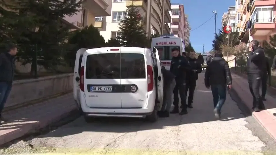 Ankara’da dehşet! Karısını öldürüp çocuğunun yanında... |Video