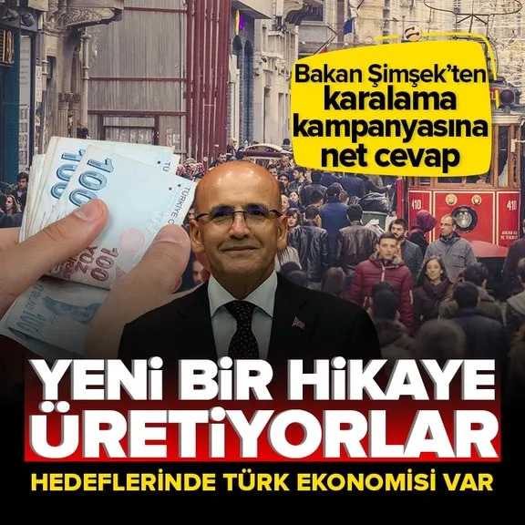 Son dakika | Hazine ve Maliye Bakanı Mehmet Şimşek’ten ekonomi saldırılarına net cevap: Bu aralar yeni bir hikaye üretiyorlar