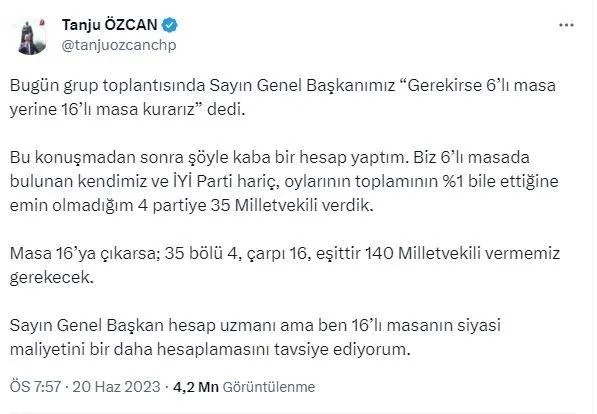 CHP’den ihracı istenen Tanju Özcan Kemal Kılıçdaroğlu’nu bombaladı! Değişim ve Adalet yürüyüşüne çıkıyor