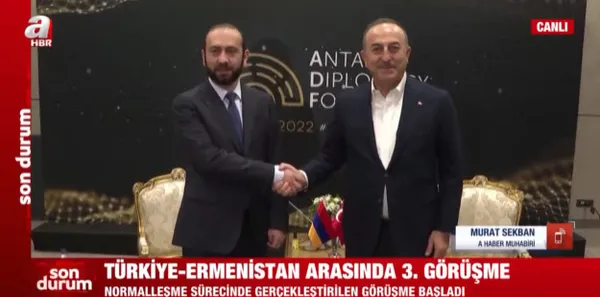 Son dakika: Türkiye-Ermenistan arasında kritik görüşme! Normalleşme adımları devam ediyor