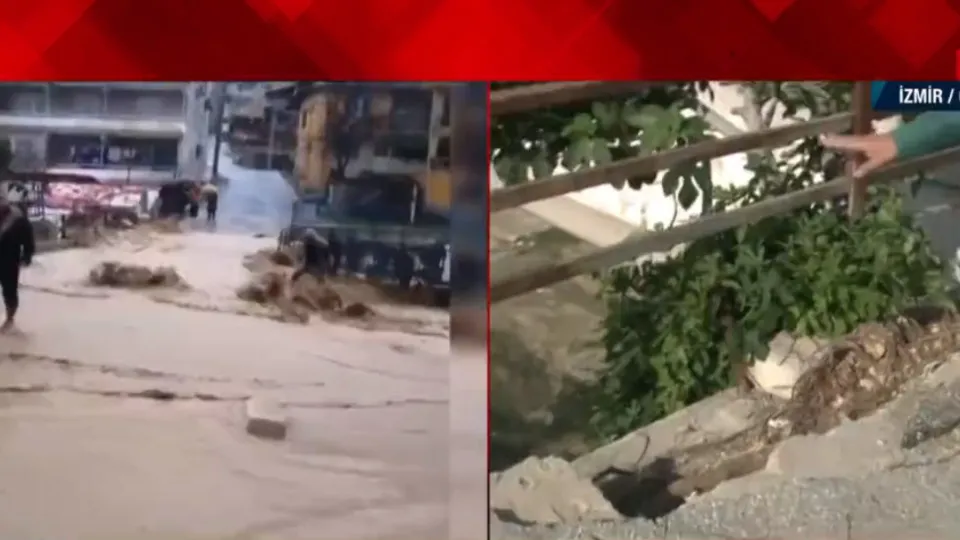 Son dakika: İzmir Gaziemir'de hasar gören köprüde büyük tehlike! Vatandaş CHP’li belediyeden şikayetçi