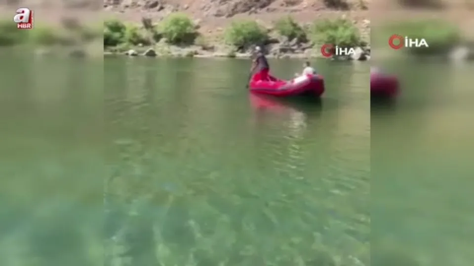 Nehre giren öğretmen boğuldu