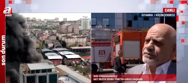 Akit Medya Grubu binasında yangın! Neler yaşandı? İBB’nin ihmali mi var? İşte detaylar