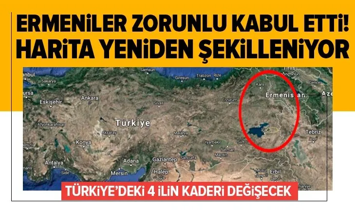 Ermenistan zorunlu kabul etti! Türkiye'deki 4 ilin lehine olacak yeni harita şekilleniyor