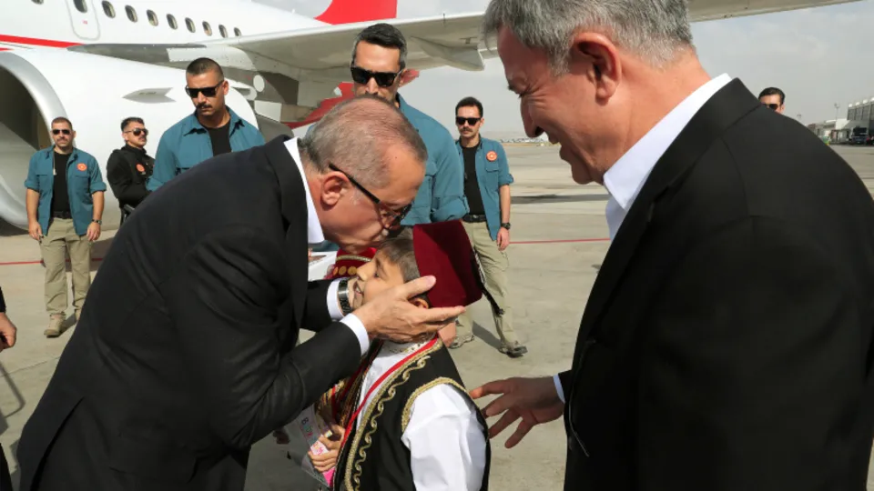 Başkan Erdoğan Kayseri'de böyle karşılandı