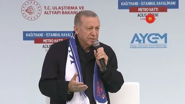 İstanbul’a dev hizmet: İstanbul Havalimanı Metrosu açıldı! Müjde Başkan Erdoğan’dan: 1 boyunca bedava