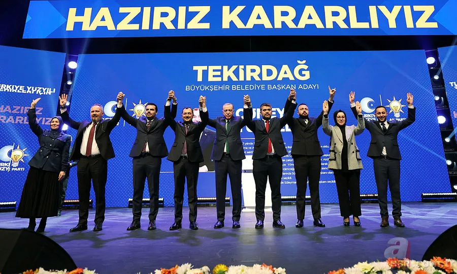 AK Parti'nin Ankara ve İzmir adayları açıklandı! 17'si büyükşehir 48 il daha belli oldu! Başkan Erdoğan duyurdu... 31