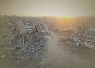 Gazze’nin kuzeyi sessiz mezarlığa döndü