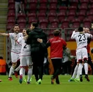 Galatasaray - Gençlerbirliği karşılaşmasından kareler
