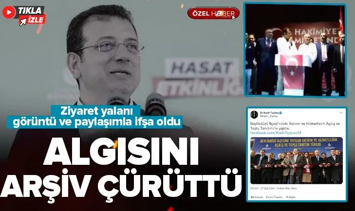 Ekrem İmamoğlu’nun algısını arşiv çürüttü! AK Parti ziyaret etmedi yalanı bu video ve paylaşımla ifşa oldu! Kadir Topbaş detayı...