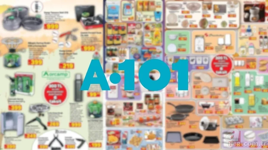23 Ekim A101 aktüel kataloğu satışta: Yaz kış kamp yapanlara fırsat ürünler A101’de! Portatif ocak ve termos 999 TL 1