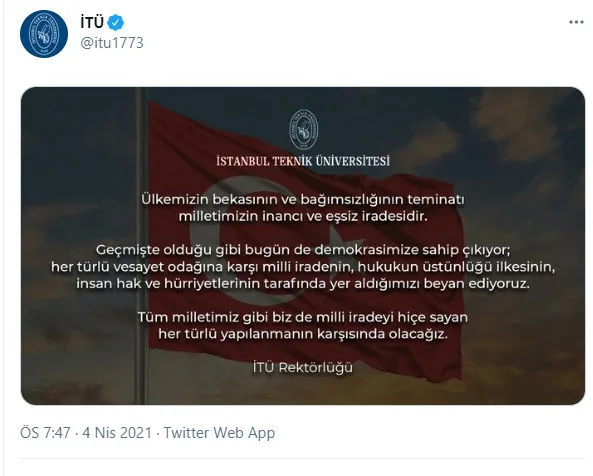 104 emekli amiralin darbe imalı bildirisine üniversitelerden tepkiler çığ gibi büyüyor - 6